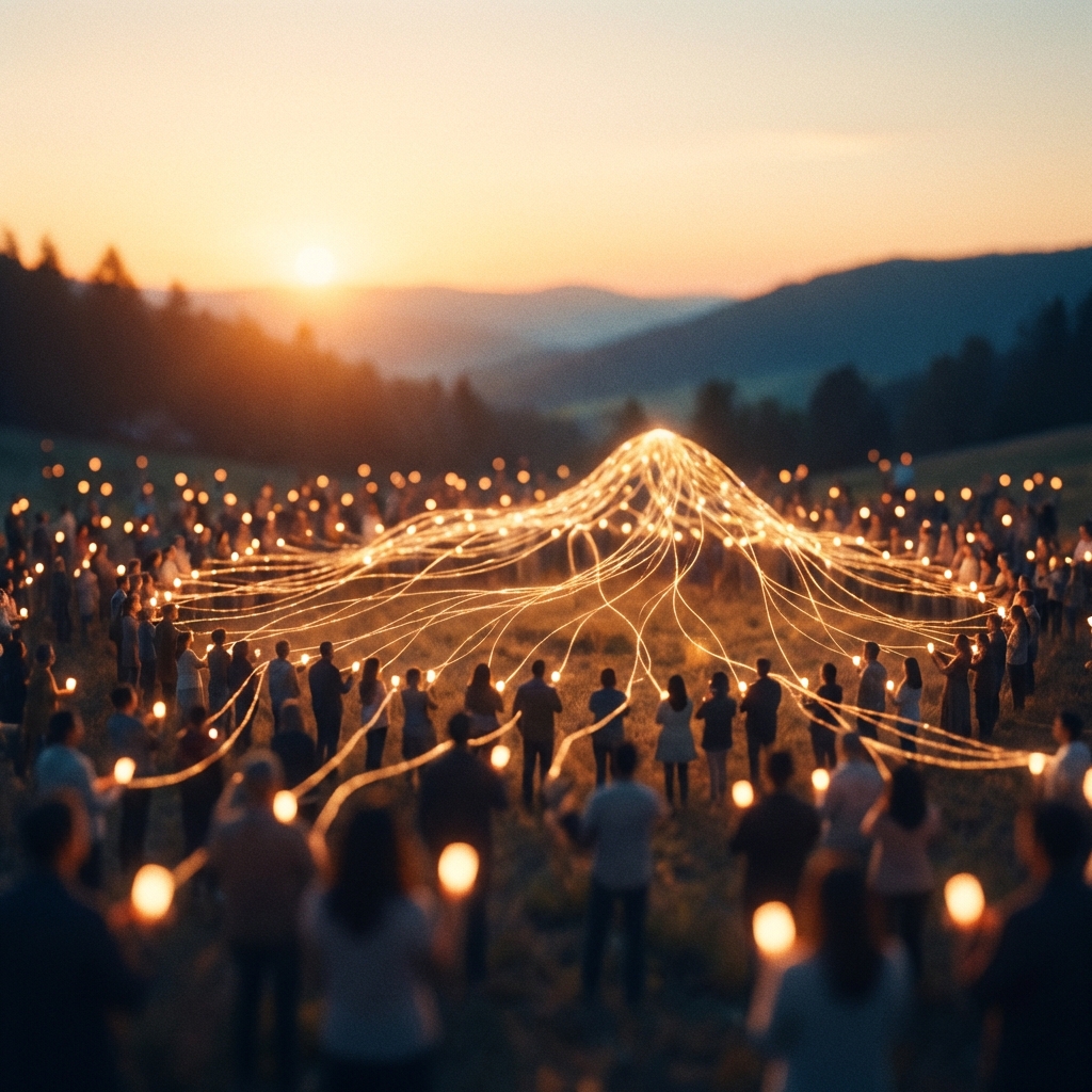 Sozialer Navigator Hintergrund